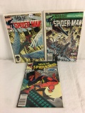 Lot of 3 Collector Vintage Marvel Comics Web Spider-man Comic Book No.3.31.49.