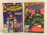 Lot of 2 Collector Vintage Marvel Comics The Amazing Spider-man Comic Books No.219.232.