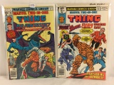 Lot of 2 Collector Vintage Marvel Comics Marvel Two-In-One Comic Books No.36.51.