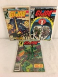 Lot of 3 Collector Vintage Marvel Comics G.I. Joe Comic Books No.3.6.20.