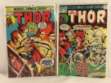 Lot of 2 Collector Vintage Marvel Comics The Mighty Thor  Comic Book No.215.241.