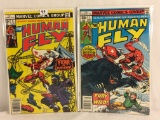 Lot of 2 Collector Vintage Marvel Comics The Human Fly  Comic Book No.6.7.