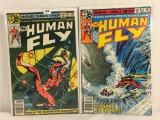 Lot of 2 Collector Vintage Marvel Comics The Human Fly  Comic Book No.15.16.