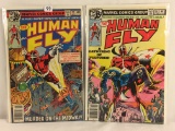 Lot of 2 Collector Vintage Marvel Comics The Human Fly  Comic Book No.17.18.