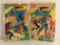 Lot of 2 Vintage DC Action Comics Assorted Superman Comic No.508, 512