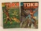 Lot of 2 Vintage Dell Comics Toka Jungle King Comics