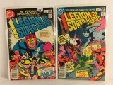 Lot of 2 Vintage DC Comics The Legion of Super-Heroes Comic No.262, 263