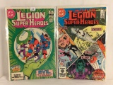 Lot of 2 Vintage DC Comics The Legion of Super-Heroes Comic No.303, 316