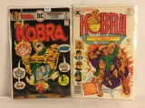 Lot of 2 Vintage DC Comics Kobra Comic No.1, 5