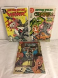 Lot of 3 Vintage DC Comics Teen Titans Spotlight Comic No.8, 9, 13