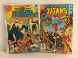 Lot of 2 Vintage DC Comics The New Teen Titans Comic No. 2, 28