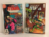 Lot of 2 Vintage DC Comics The New Teen Titans Comic No. 35, 52