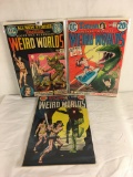 Lot of 3 Vintage Weird DC World Comics Tarzan Weird Worlds Comic No.1, 2, 3