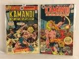 Lot of 2 Vintage DC Comics Kamandi The Last Boy on Earth Comic No. 45, 47