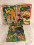 Lot of 3 Vintage DC Comics The World of Krypton Comic No. 1, 2, 3