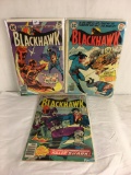 Lot of 3 Vintage DC Comics The New Blackhawk Comic No. 248, 249, 250
