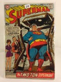 Vintage DC Superman National Comics Superman ft. the Two-Ton Superman No.221