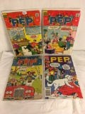 Lot of 4 Vintage Archie Series Comics PEP Comic No. 240, 242, 273, 410