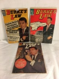 Lot of 3 Vintage Dell Comics Burke's Law Comics