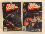 Lot of 2 Vintage Whitman Comics Buck Rogers in the 25th Century Comic Part 2&3