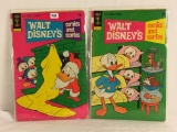 Lot of 2 Vintage Walt Disney Gold Key Comics Walt Disney's Comics and Stories
