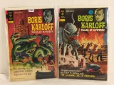 Lot of 2 Vintage Gold Key Comics Boris Karloff Tales of Mystery Comic