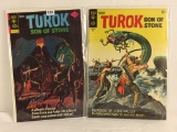Lot of 2 Vintage Gold Key Comics Turok Son of Stone Comics