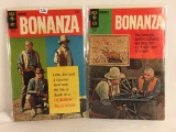 Lot of 2 Vintage Gold Key Comics Bonanza Comic Nov & Aug