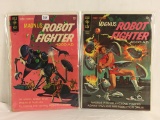 Lot of 2 Vintage Gold Key Comics Magnus Robot Fighter 4000 AD Comic May & Feb