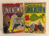 Lot of 2 Vintage ACG Comics Adventures into the Unknown Comic No. 116, 117