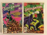 Lot of 2 Vintage DC Comics Green Lantern Comic No.205, 206