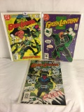 Lot of 3 Vintage DC Comics The Green Lantern Corps Comic No.207, 219, 222