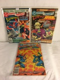Lot of 3 Vintage DC Comics Assorted Superman Comic No.25, 28, 36