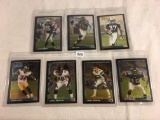 Lot of 7 pcs Loose Collector Assorted NFL Football Cards - See Pictures
