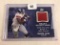 Collector 2011 Topps NY Giants Brandon Jacobs Football Jersey Patch Card