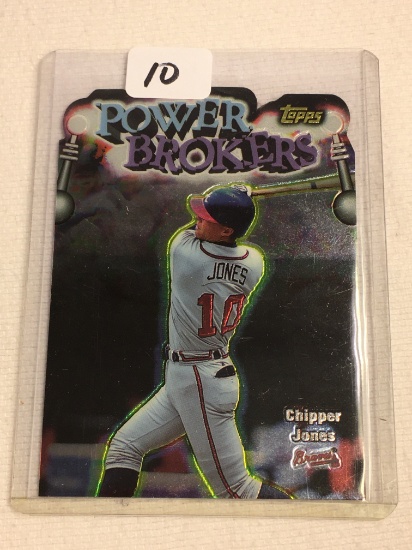 Collector 1998 Topps Atlanta Braves Chipper Jones Baseball Card No. PB16