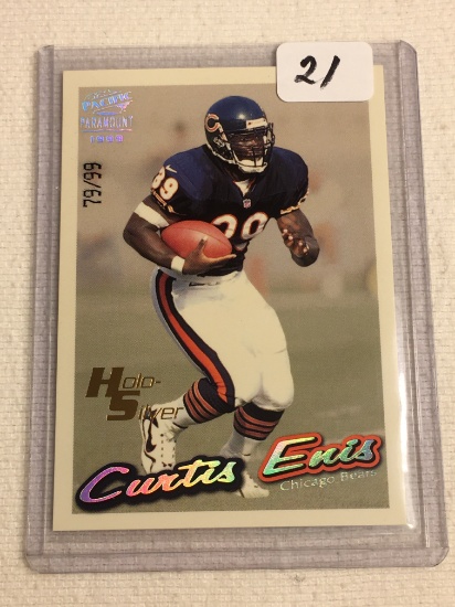 Collector 1999 Pacific Trading Cards Chicago Bears Curtis Enis Football Card No. 47