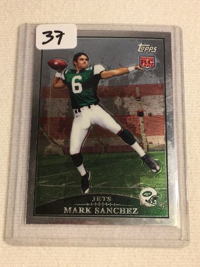 Collector 2010 Topps New York Jets Mark Sanchez Football Card No. 440