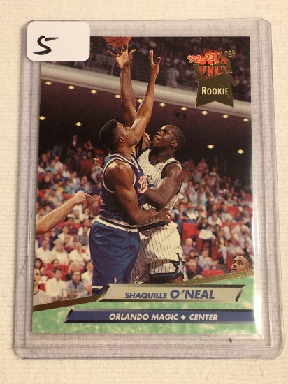 Collector 1993 Fleer Orlando Magic Shaquille O'Neal Basketball Card No. 328