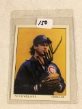 Collector 1990 Score Chicago Cubs Mitch Williams Hand Signed Baseball Card No. 695