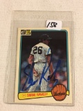 Vintage Collector 1982 Donruss Yankees Shane W Rawley Signed Baseball Card No. 513