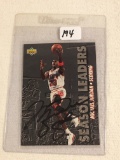 Collector 1993 Upper Deck Chicago Bulls Michael Jordan Signed Basketball Card No. 166