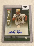 Collector 2006 Topps New Orleans Saints Mike Hass Hand Signed Football Card