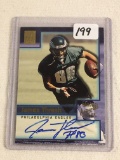 Collector 2001 Topps Eagles James Thrash Hand Signed Football Card