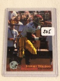 Collector 1996 Classic Cowboys Stepfret Williams Hand Signed Football Card No. 51