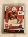 Collector 2003 PressPass Old School Willis McGahee Football Card No. 15