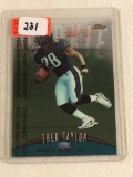 Collector 1998 Topps Jacksonville Jaguars Fred Taylor Football Card No. 141