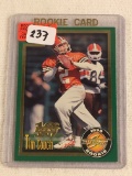 Collector 1999 Score Cleveland Browns Tim Couch Football Card No. 221