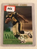 Collector 1999 Fleer New Orleans Saints Ricky Williams Football Card No. 212