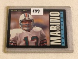 Vintage Collector 1985 Topps Miami Dolphins Dan Marino Football Card No. 314